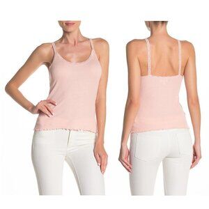 PST by Project Social T Lace Trim Scoop Neck Tank